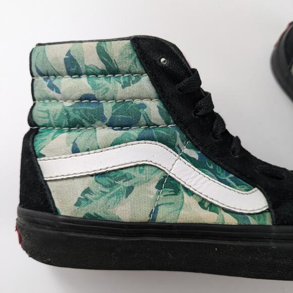 Vans Womens Size 6 Sneaker Hi-Top Leaf Me Alone Tennis Shoe Mens 4.5 Skateboard - Picture 12 of 14